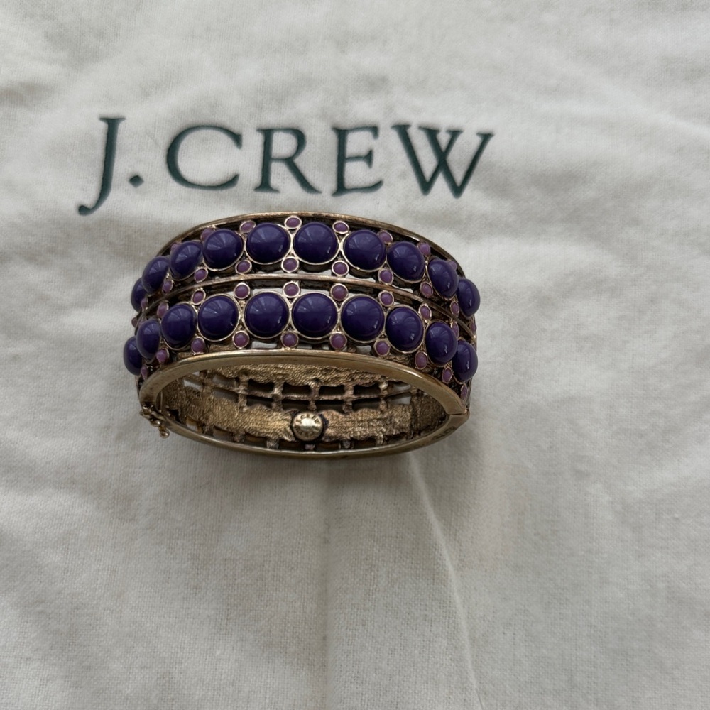 J. Crew Amethyst-Hued Bracelet